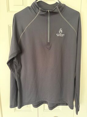 Silverado Napa Valley Women's Charcoal Quarter-Zip Hoodie